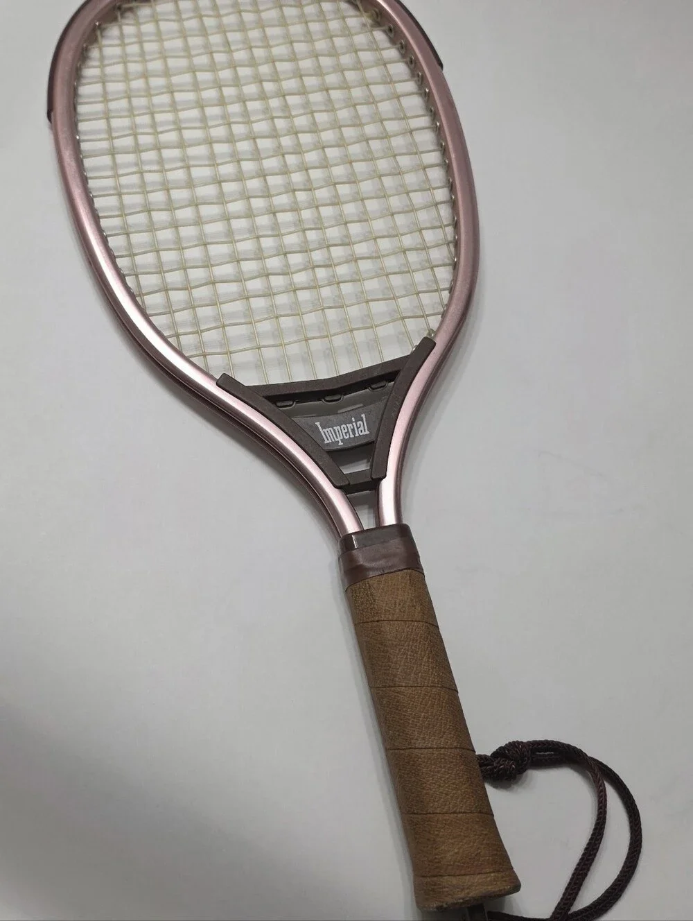 Vintage Imperial Racquetball Racquets Metallic Pink Matching Pair 18